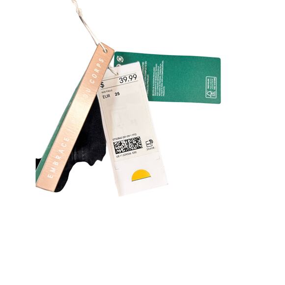 & Denim H&M Super Skinny Jeans Raw Hem Size 25 NWT - Picture 3 of 6